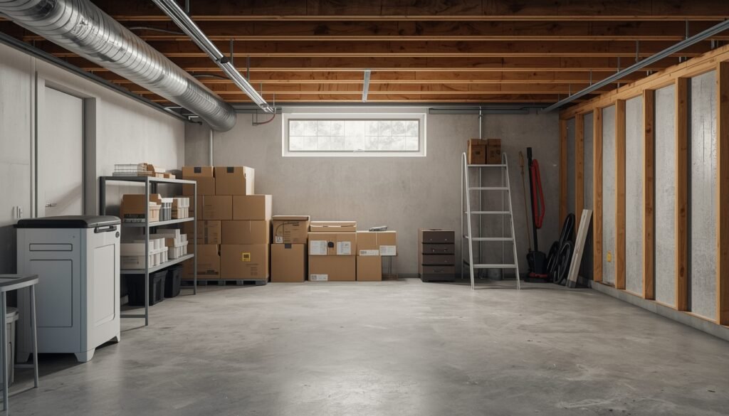 What Size Dehumidifier Do You Need for a Basement basement moisture control illustration