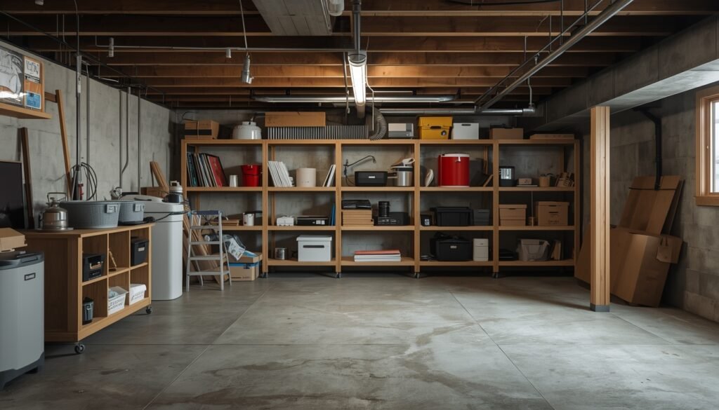 What Capacity Dehumidifier Is Best for Damp Basements basement moisture control illustration