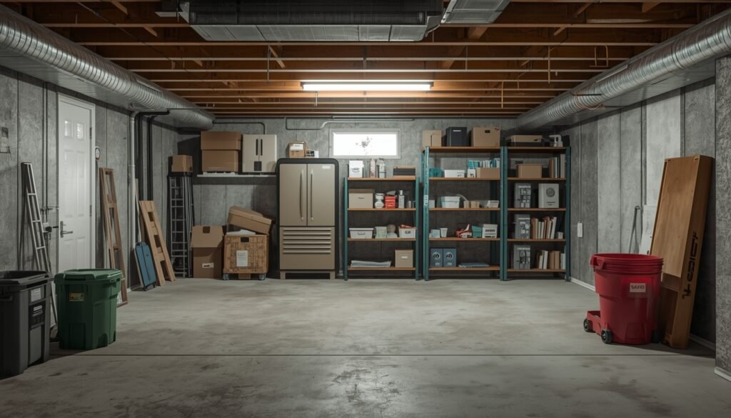 Where Should You Place a Dehumidifier in a Basement basement moisture control illustration