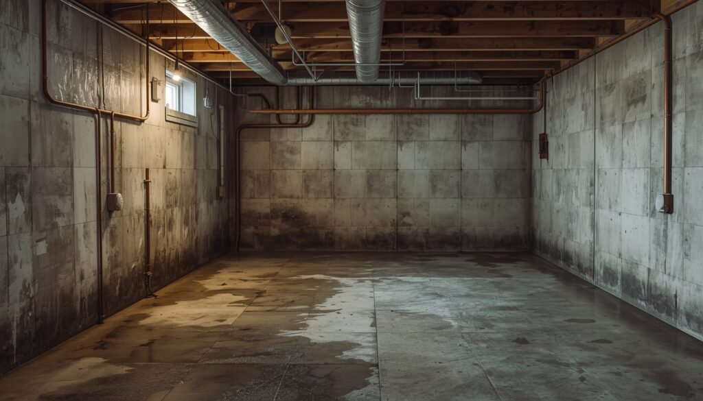 How Do You Know If Your Basement Is Too Humid basement moisture control illustration